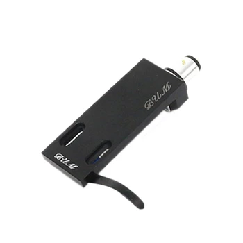 

1Pcs Black Turntable Headshell For Technics For Other Turntables 4 Pin Contacts Fit Phono Turntables Headshells