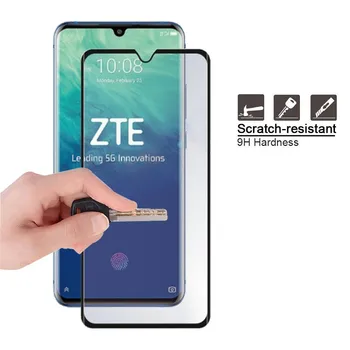 Перейти на Алиэкспресс и купить Закаленное стекло для zte Axon 10 Pro 5G 0,3mm 3D 9H полное покрытие Премиум Защитная пленка для экрана полное покрытие защитная пленка