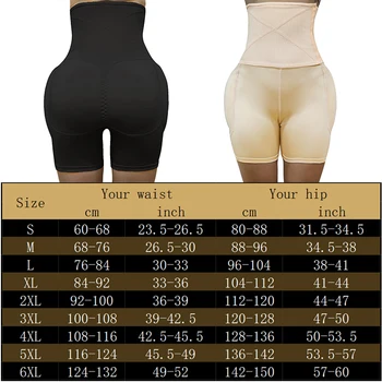 

High Waist Tummy Control Panties Briefs Shaper Hip Enhancer Hip Pad Padded Waist Trainer Shapewear Women Booty Lifter Shaper