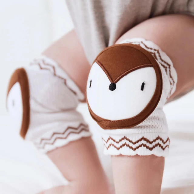 Baby Toys Newborn Knee Pads Safety Crawling Elbow Cushion Baby Stroller Pacifier Chain Knee Support Infant Kneecap Nursing Gift 1