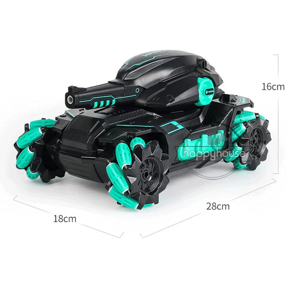 Remote Control Tank for Children Water Bomb Tank Toy Electric Gesture Remote Control Car RC Tank multiplayer RC Car for Boy Kids wall climbing car