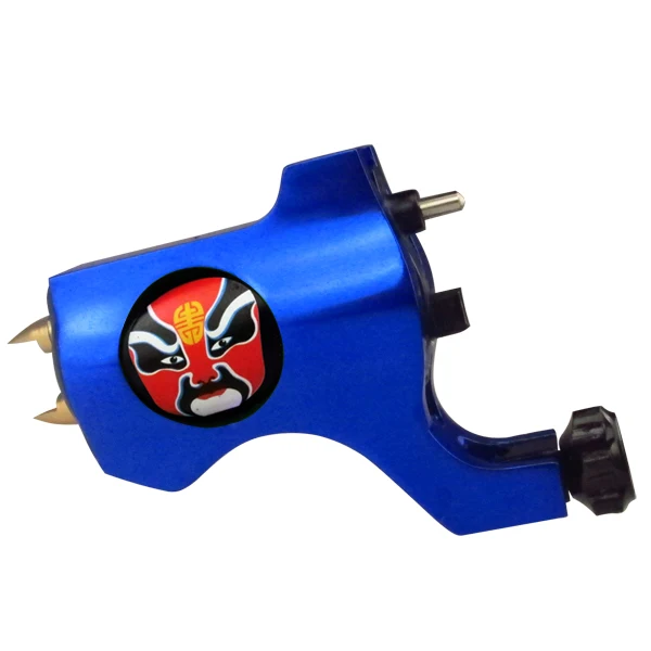 Rotary Tattoo Machine Style Four Colors Tattoo Machine For Shader Liner Tattoo Motor Gun rotary Tattoo Machine Parts - Цвет: Blue