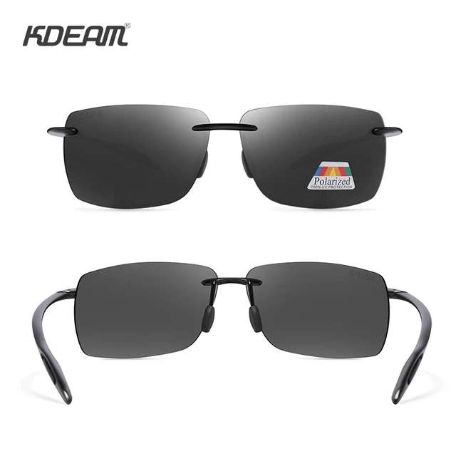 KDEAM Full-rim Pilot Photochromic Sunglasses Polarized Men and Women 100% UV-protective  Driving Sun Glasses With Case - AliExpress