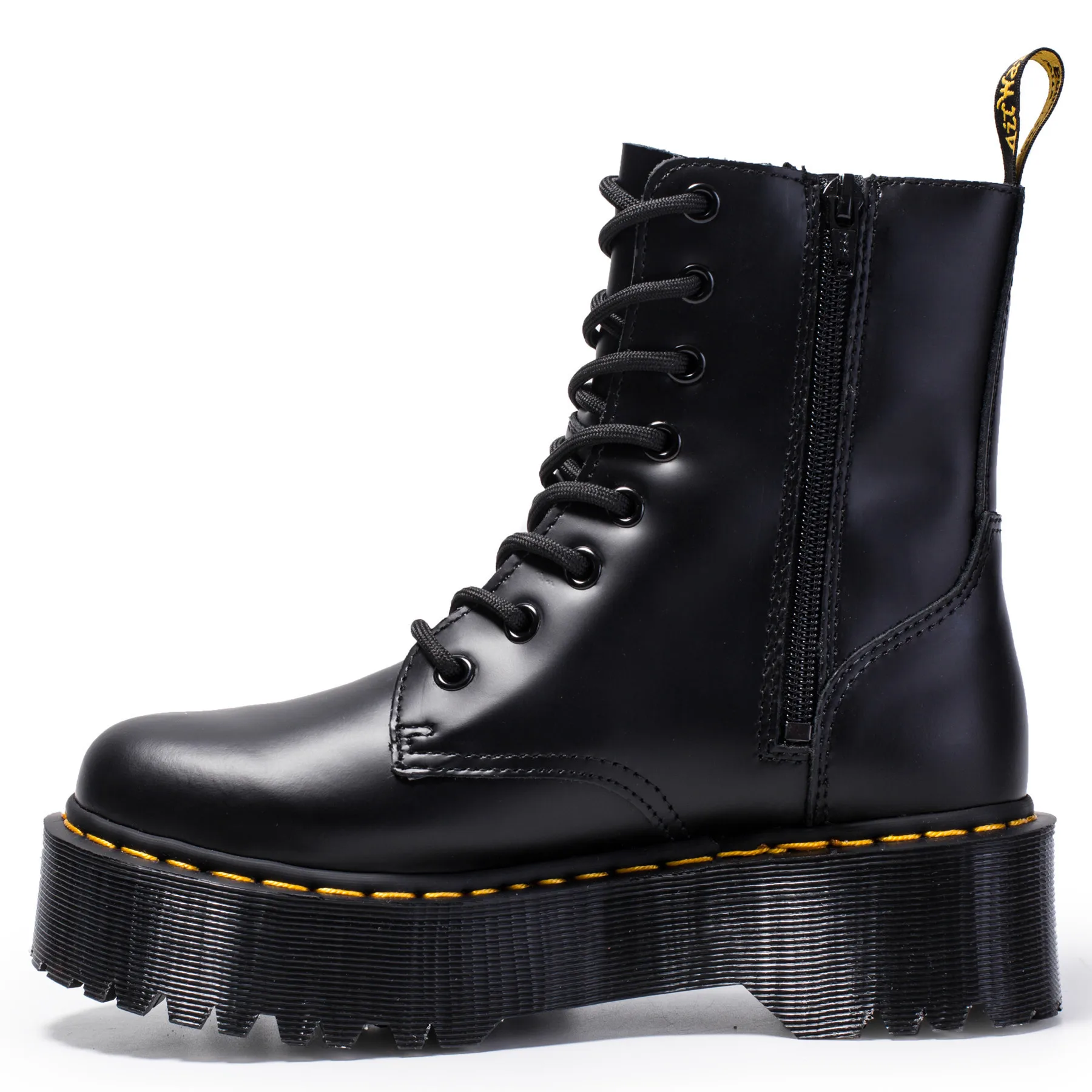 

Boots Zipper England Woman Short Boots Muffin Bottom Work Clothes Boots