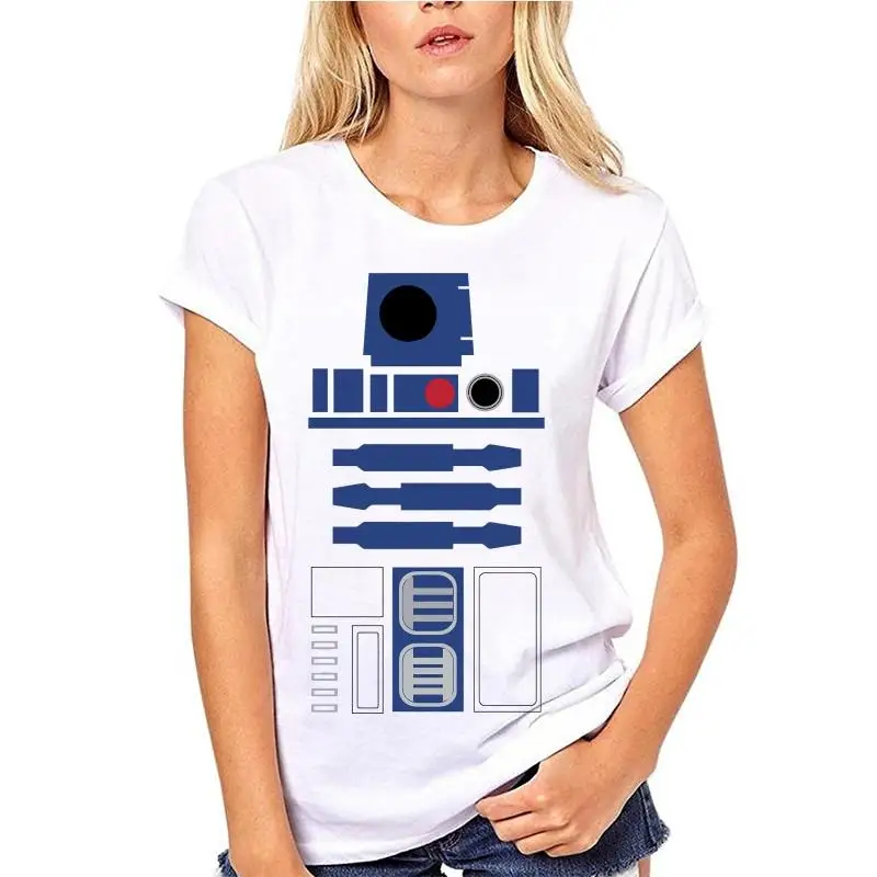 Женская футболка Lost номера 4 8 16 23 42 R2d2 Футболка с изображением Звездный войны