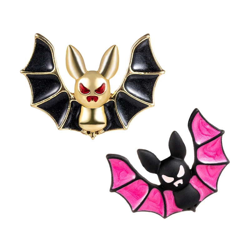 

Fashion Bat Brooches For Women Vintage Beautiful Vivid Brooch Pin Winter Coat Accessories Good Gfit Halloween Pin