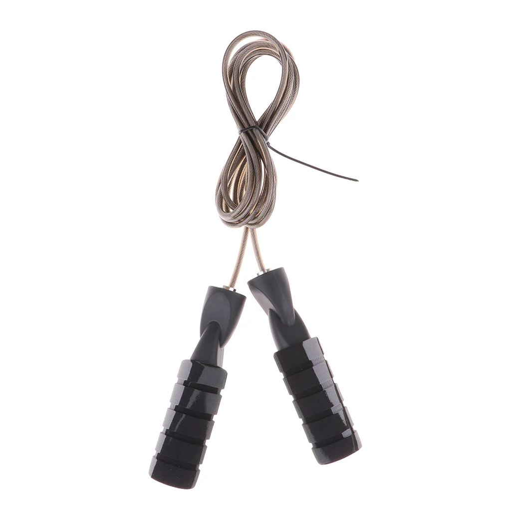 Elastic Jump Rope Easily Adjustable Comfortable Handles for Men Women & Kids for Fitness Body Build Cardio General Workout