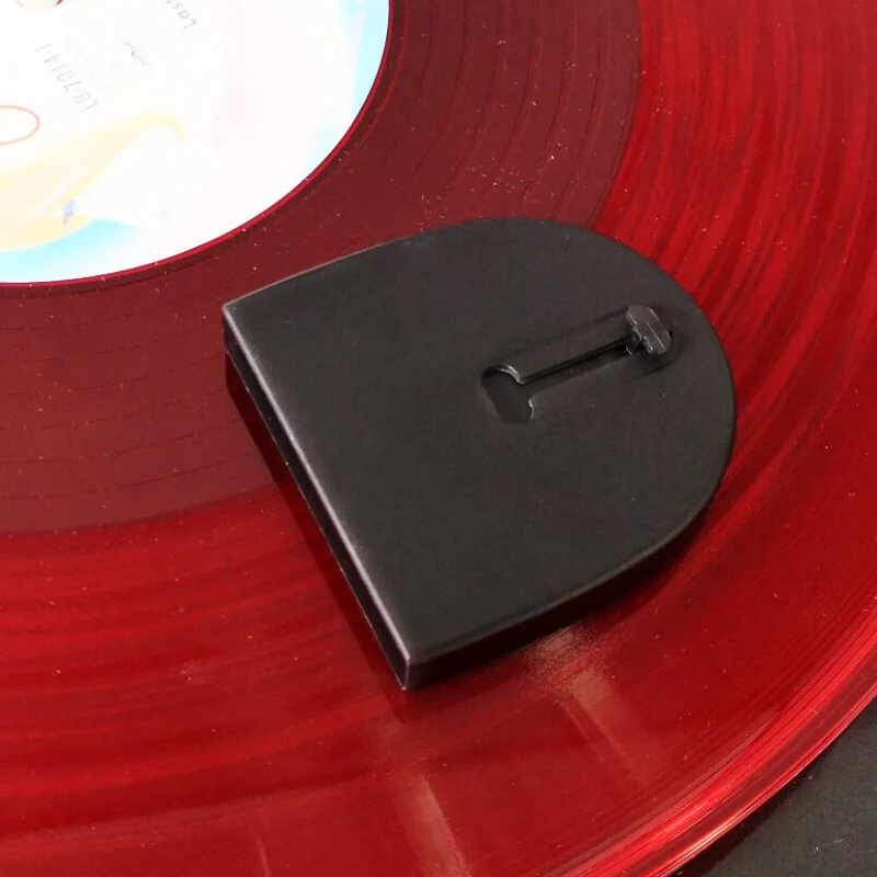 Portable Flexible Wool Brush for LP Vinyl Record Water Sweep