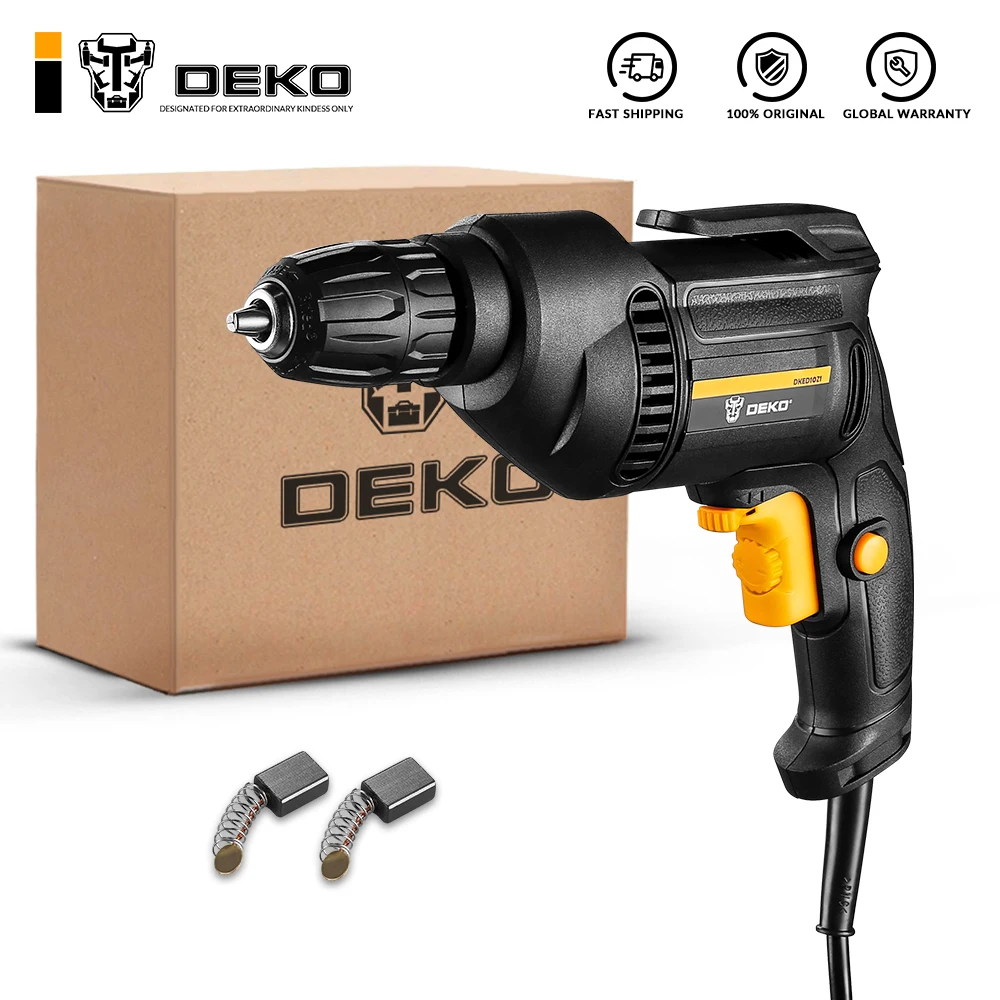 DEKO DKED10Z1 220 В Электрическая отвертка электрическая дрель 2 функции электрические