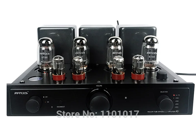 RFTLYS A5 KT88 ламповый усилитель HIFI EXQUIS интегрированный Push & Pull AMP с Bluetooth 1