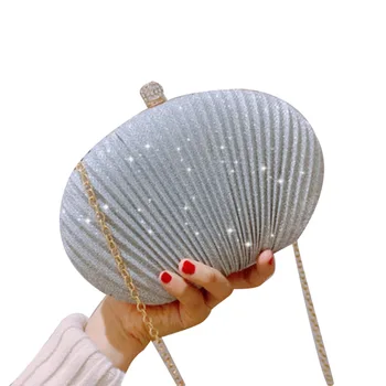 

Women Evening Bag Designer Evening Handbag Lady Party Purse Golden Chain Handbag E2S