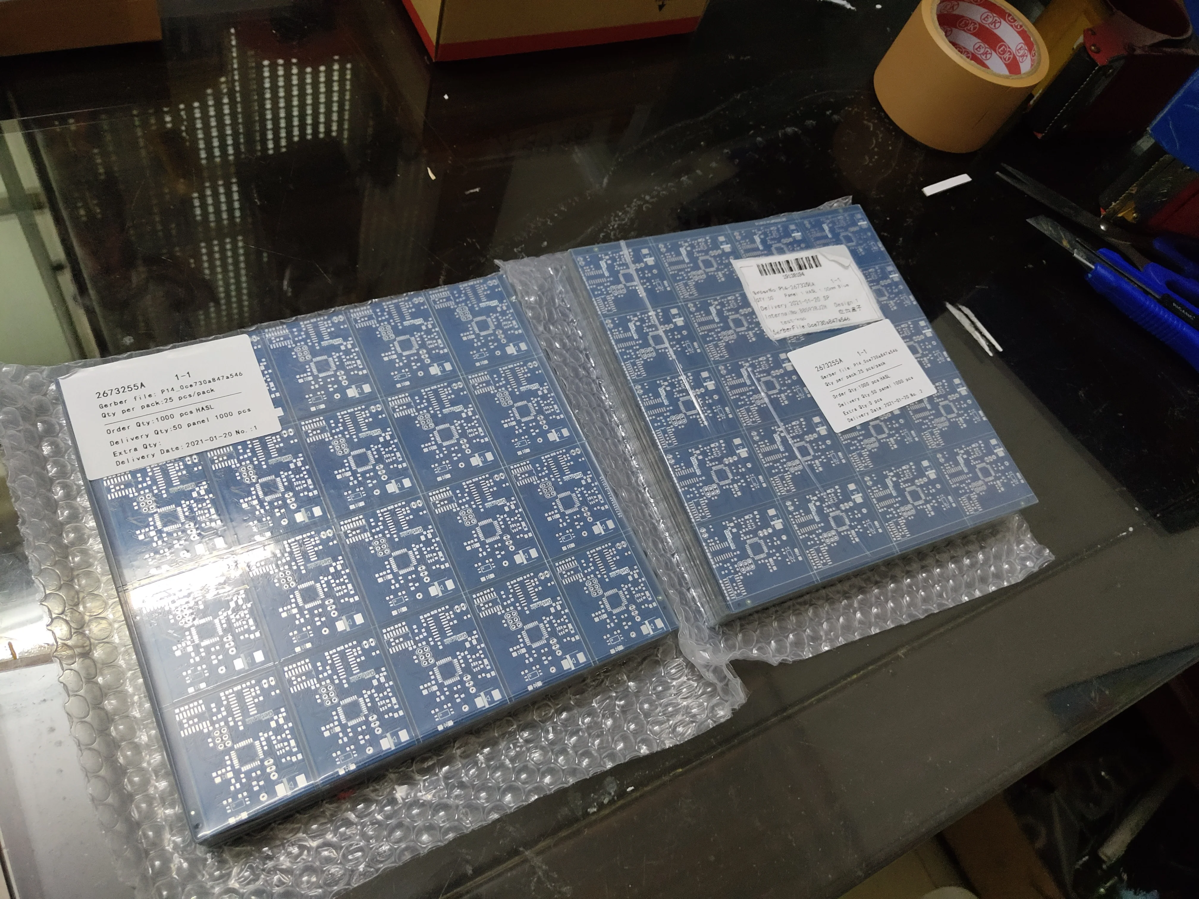 PCBs shipping to Brazil $25.44
