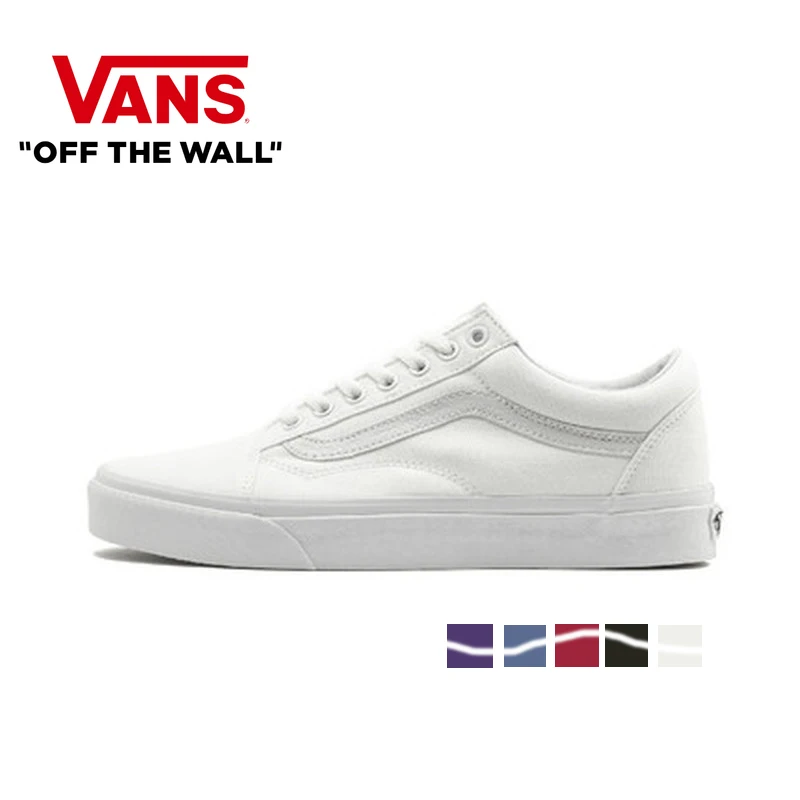 VANS OLD SKOOL обувь для Скейтборда мужчин и женщин оригинальная спортивная отдыха на