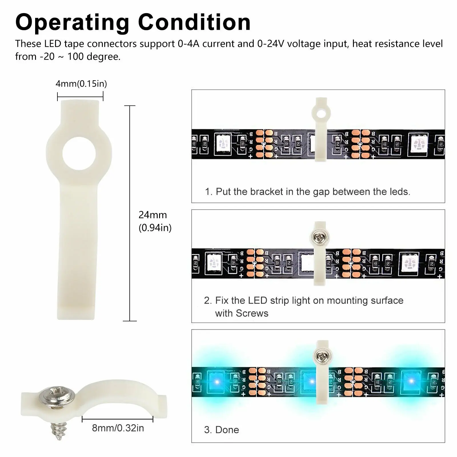 CONNECTEUR POUR BANDEAU LED 3528 DC FEMALE - Shop MGLTech