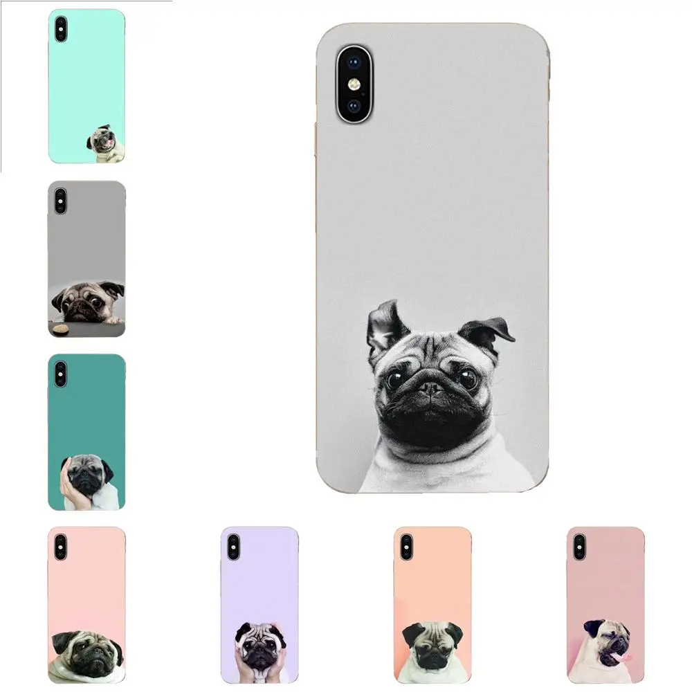 Милый чехол с животным для мопса Huawei Mate 9 10 20 P P8 P9 P10 P20 P30 P40 Lite Pro Smart 2017 силиконовый |