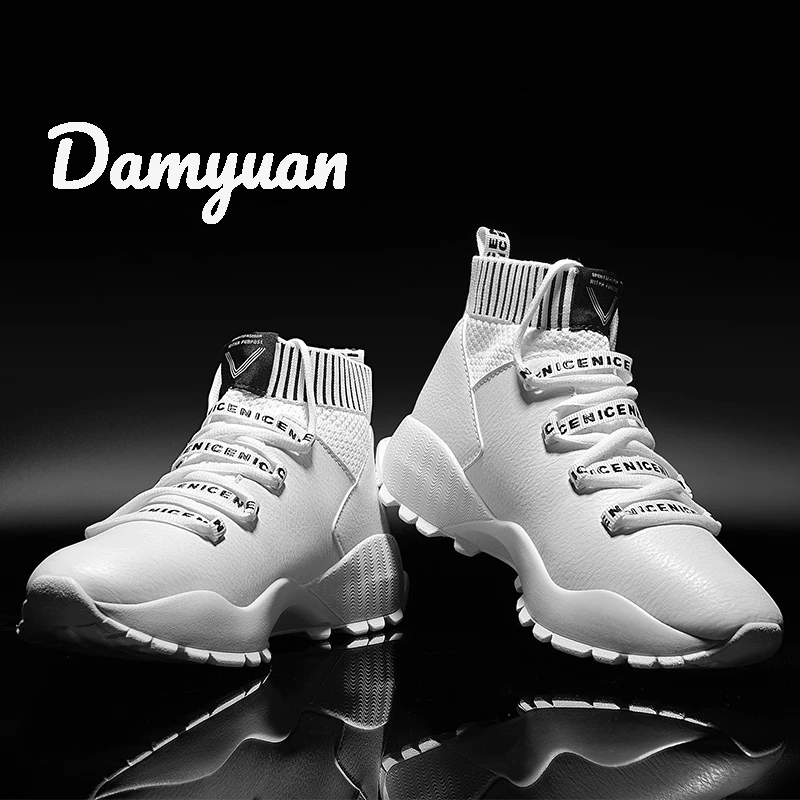 

Damyuan Hot Running Shoes for Men Men Sport Shoes Light Stylish Comfortable Antiskid and Abrasion Resistant Casual Man Sneakers