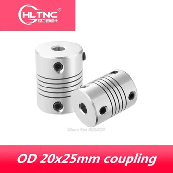 

4Pcs 5x8 5x10 4/5/6/7/8/10mm Motor Jaw Shaft Coupler 5mm To 8mm Flexible Coupling shaft OD 20x25mm Brand New