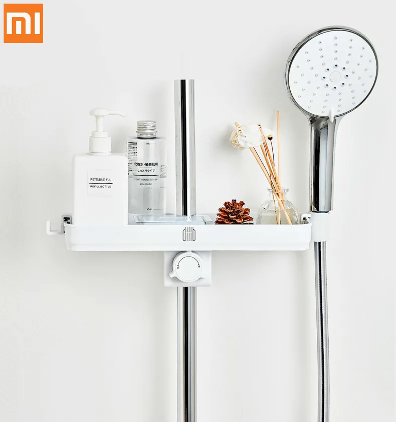 MI Mijia Dabai портативная стойка для душа для ванной комнаты, вешалка для полотенец, подвесная полка для хранения, сделай сам, коробка для организации с крючками