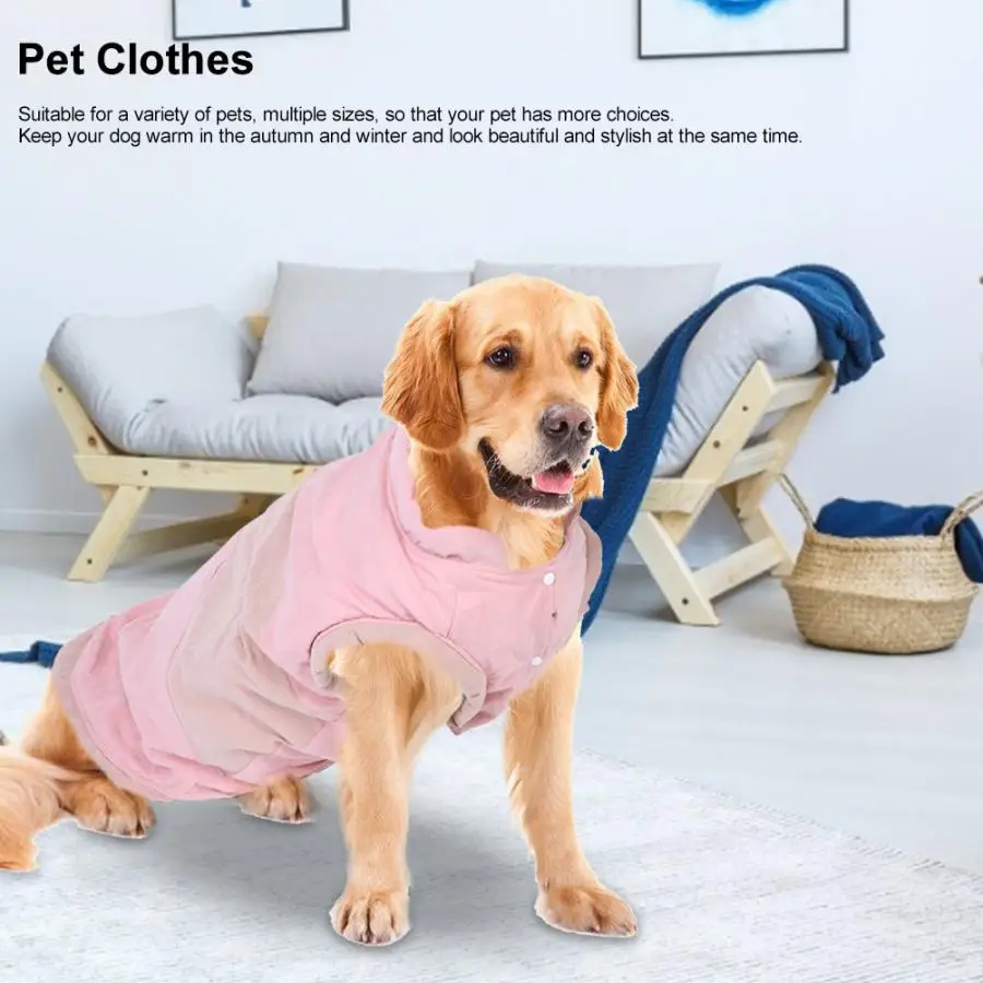 Pet пальто куртки осень-зима плотные красивые мягкие удобные Pet одежда из хлопка теплые с рисунком собачки и котика теплое пальто