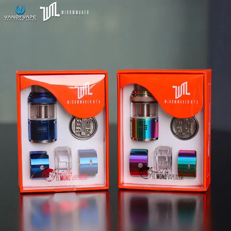 Оригинальный атомайзер Vandy Vape Widowmaker RTA 6 мл 25 мм двойная катушка настраиваемый