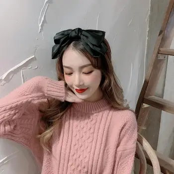 

Korean-style INS Versatile Retro GIRL'S Large Bow Barrettes Online Celebrity-Students Side Clip Adult Hair Accessories Clip Fash