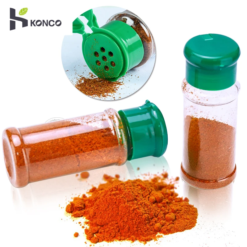 

Plastic Spice Salt Pepper Shakers Seasoning Bottle Jar Can Barbecue BBQ Condiment Bottle Kitchen Cruet Kitchen Accessories