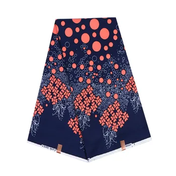 

100% polyester sanding double-sided printed fabric fabric geometric pattern African fashion cloth wholesale new custom