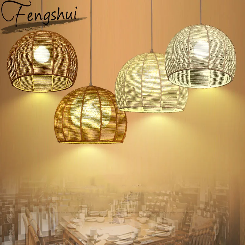

Japan Style Vine Pendant Lights Lighting Nordic Pendant Lamp Dining Living Room Bedroom Restaurant Home Decor Hanging Lamp
