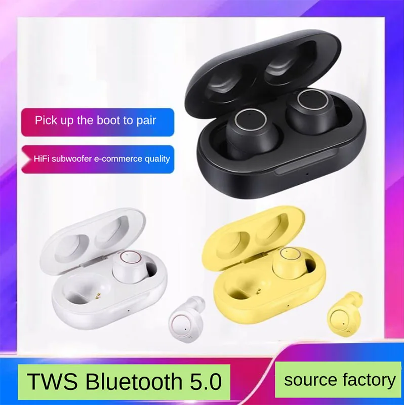 DT 9 TWS Bluetooth 5 0 Earphones Virtualhome Wireless Headphones 9D Stereo Sports Waterproof Earbuds Headsets With Microphone