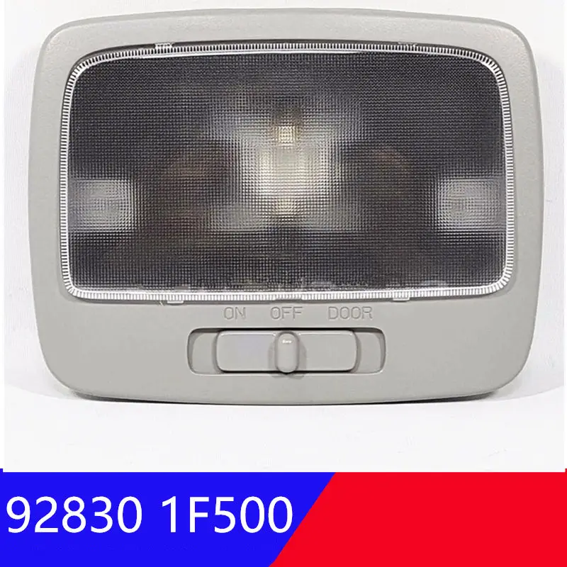 Assy para Kia Genuína Quarto Interior Lâmpada Sportage 2005 2006 2007 2008 2009 2010 Bege Cinza 92830 1f500 928301f500 Luz 2 Automóveis e motos