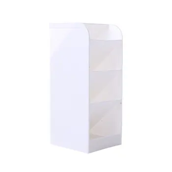

New Creative 4 Grid Sub-grid Plastic Desk Organizer Desktop Office Pen Pencil Holder Makeup Storage Tray