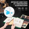 CubicFun 3D Puzzle The San Felipe Ship Model Kits 25.6" Sailboat 248 Pcs Stress Relief Home Decoration Gift for Adults Kids 5