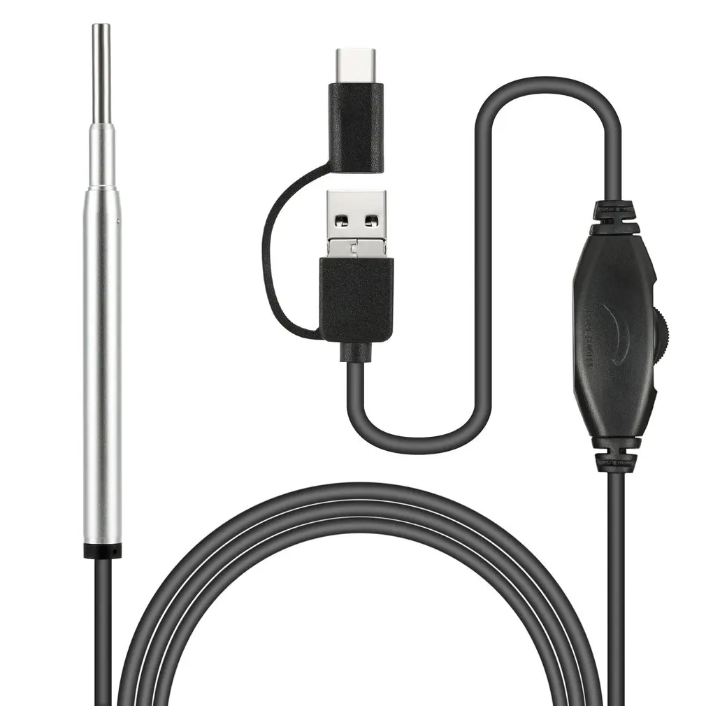 3 в 1, профессиональный, 3,7 мм, многофункциональный, USB, для чистки ушей, эндоскоп, Earpick с мини-камерой, HD, набор для удаления ушной серы, Новое поступление