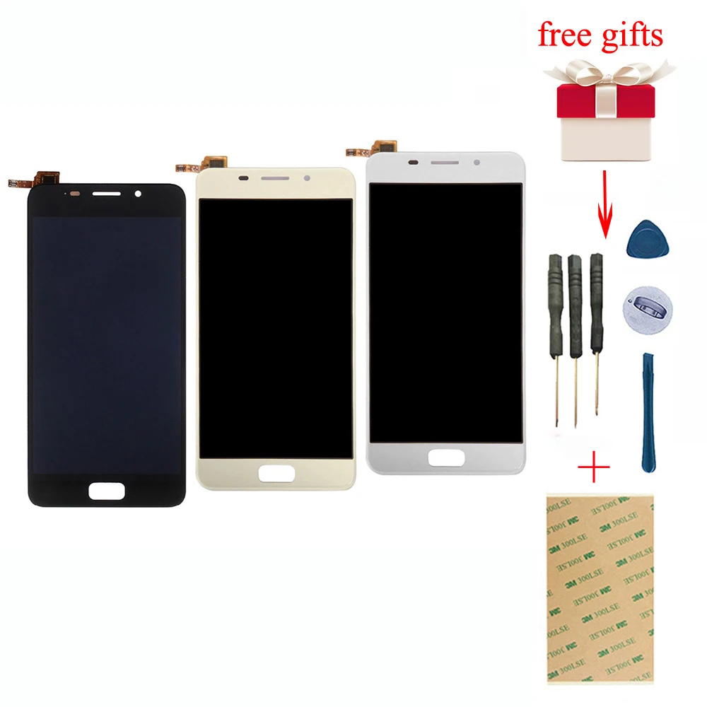 100% тест для Asus Zenfone 3S MAX ZC521TL X00GD сенсорный экран дигитайзер сенсор стекло + ЖК