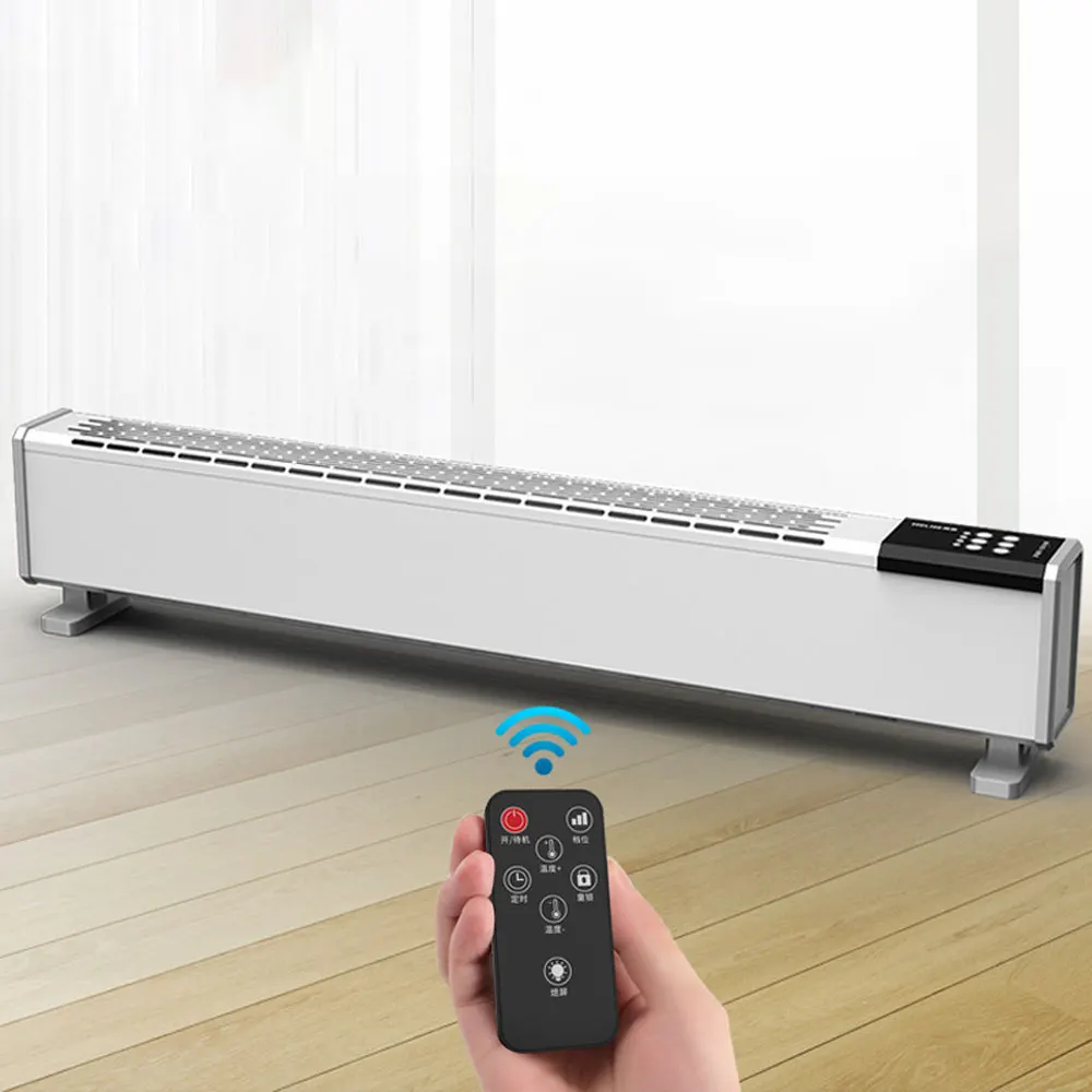 Baseboard heater household bedroom electric heating power saving speed  convection heater grill stove - AliExpress