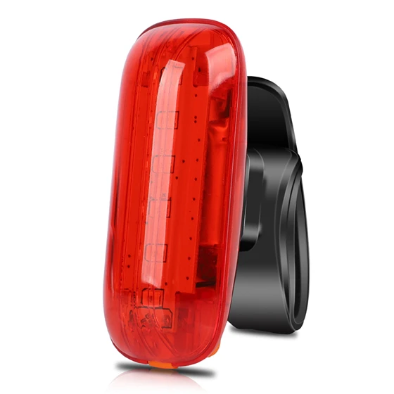 Red WEST BIKING велосипедный светильник зарядка через usb тормозной сенсор хвост светильник светодиодный вспышка светильник Водонепроницаемый интеллигентая(ый) индукции велосипед задний фонарь - Цвет: Red