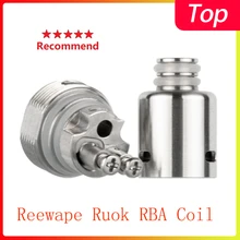 Горячая vape катушка Reewape Ruok RBA катушка головка для выборки Mini/Nikola Antares/Hotcig Marvel/Oukitel mate/Oukitel Bison/Dovpo Peaks