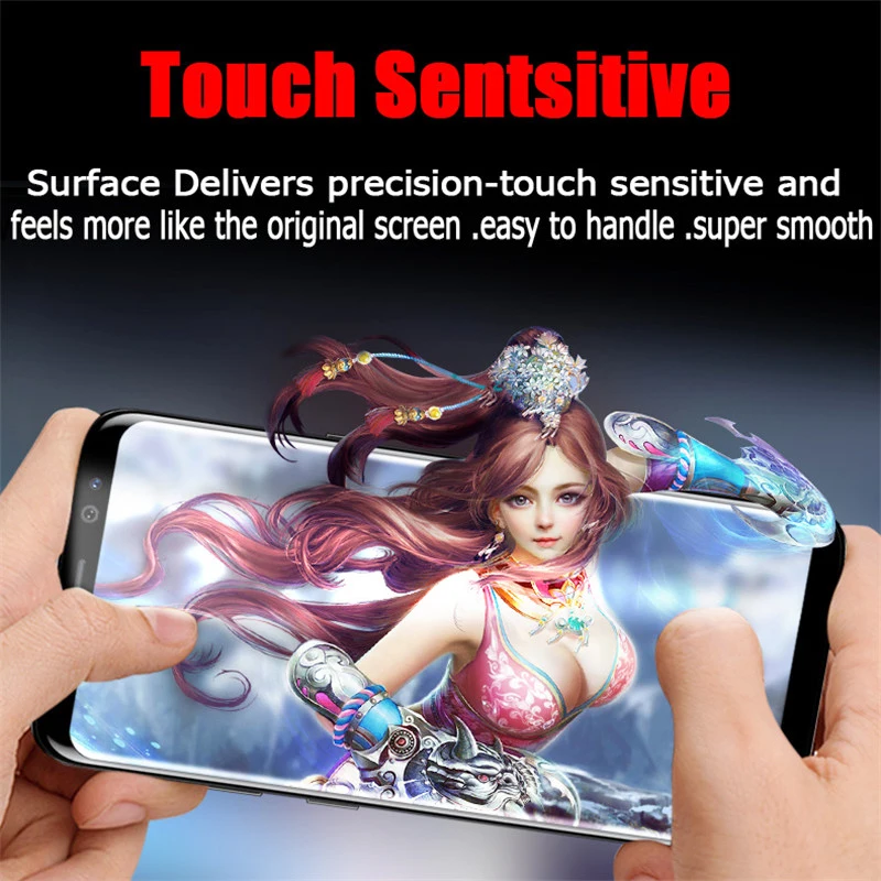 AZV-5D-Soft-Full-Cover-Screen-Protector-For-iPhone-6-6S-7-8-Plus-X-Hydrogel 19