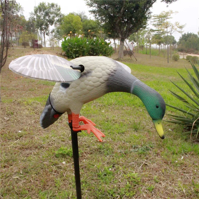 2020 New Motion Duck Decoy 6V Mallard Duck Shooting With Spinning Wings