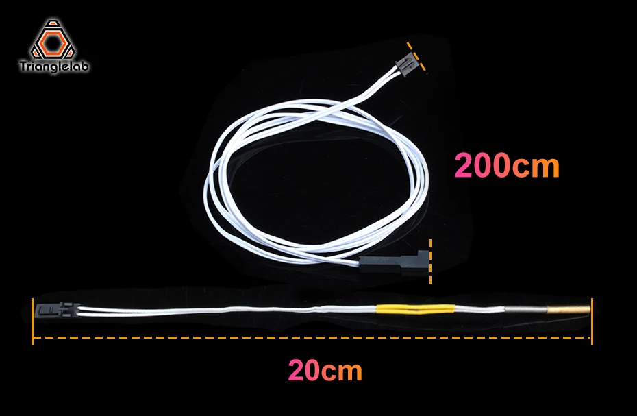 hp printer printhead TriangleLab 1M & 2M 104GT-2 104NT-4-R025H42G Thermistor Cartridge 280℃ for  V6 volcano dragonfly HOTEND dragon HOTEND blv DDE 3d printer stepper motor