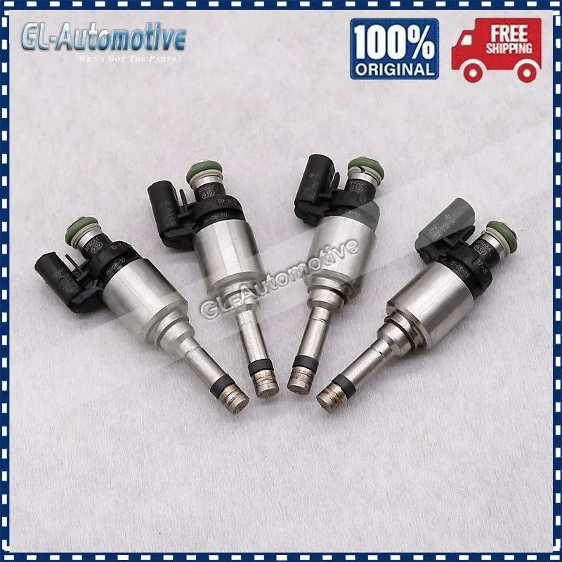 

Set of 4 DM5G-9F593-AB GDI Fuel Injector For Ford 2014-2017 Fiesta 2015-2018 Focus 1.0L Turbo 2018-2021 EcoSport DM5G 9F593 AB
