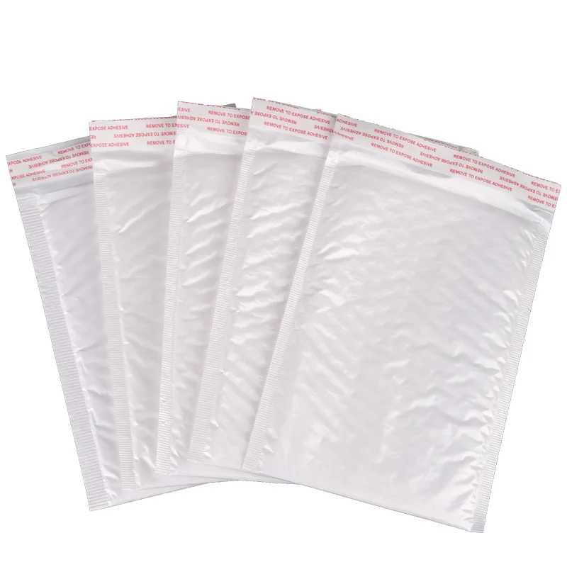 10pc 18*23cm Plastic White Foam Envelope Bag Mailers Padded Shipping with Bubble Mailing Gift Wrap Packaging Bags |