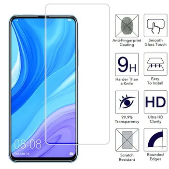 

100pcs/lot For HUAWEI P Smart Pro 2019 Crystal Anti-Scratch Tempered Glass Screen Protector Guard For HUAWEI Y9 Prime 2019