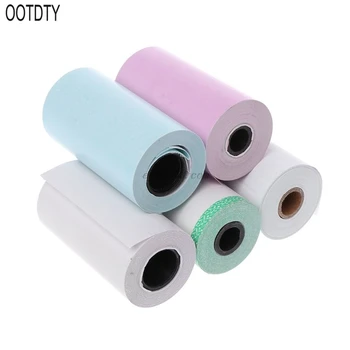 

Photo Paper Mini Printable Sticker Roll Thermal Printers Clear Printing Smudge-Proof Portable