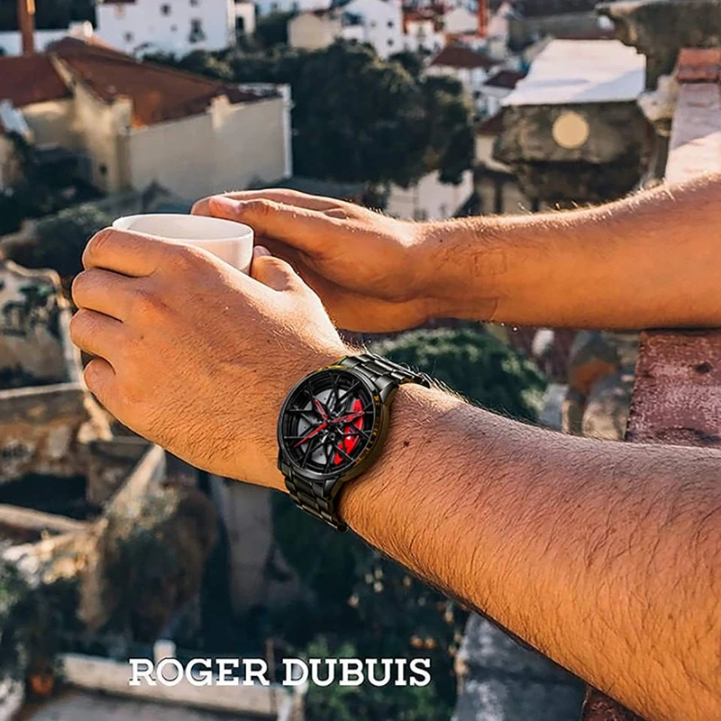 Modello 3D Spinning Car Rim Wheel Watch rotazione a 360 gradi orologio per  uomo orologi orologi da polso al quarzo Rim Hub wacyears nuovo di  zecca|Quartz Watches| - AliExpress