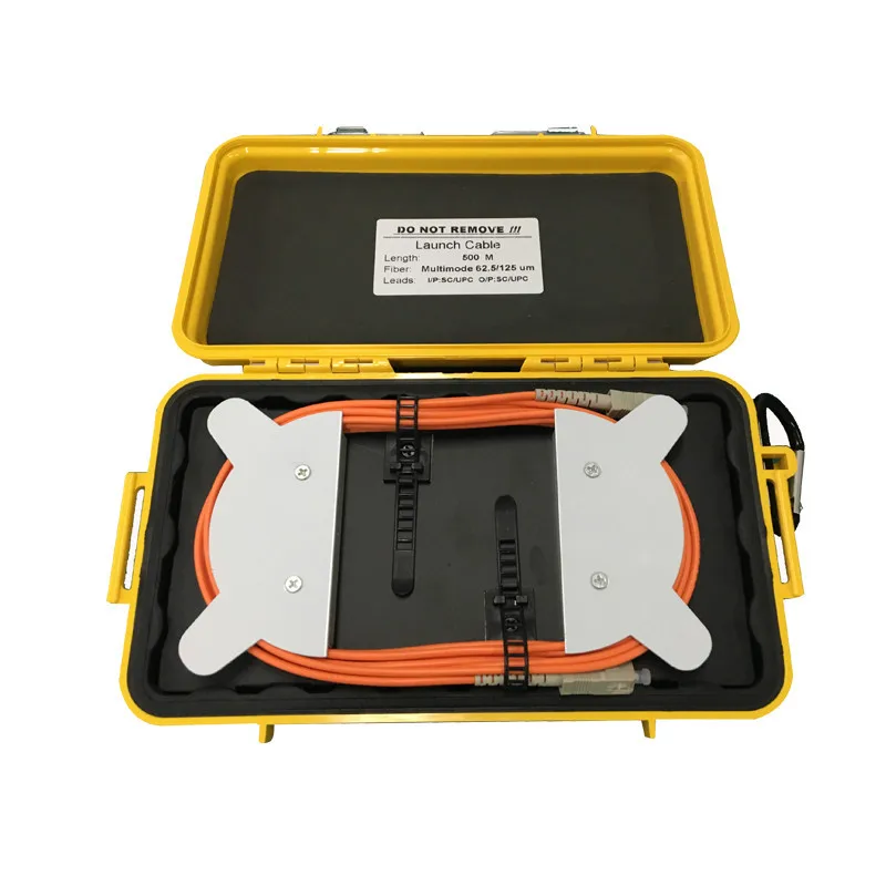 

Free shipping 50/125 MM 500M OTDR Dead Zone Eliminator,Fiber Rings MM Multimode Fiber Optic OTDR Launch Cable Box