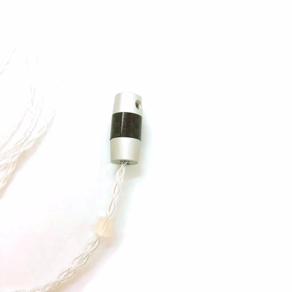 Haldane Hi End 8 Cores 7N OCC Silver Plated Headphone Upgrade Cable For UE Live UE6 Pro Headphones
