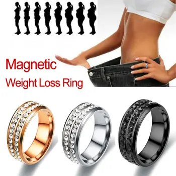 

Magnetic Rings Medical Magnetic Weight Loss Ring Slimming slim Fitness Reduce Weight Ring Stimulating Acupoints Gallstone Ring