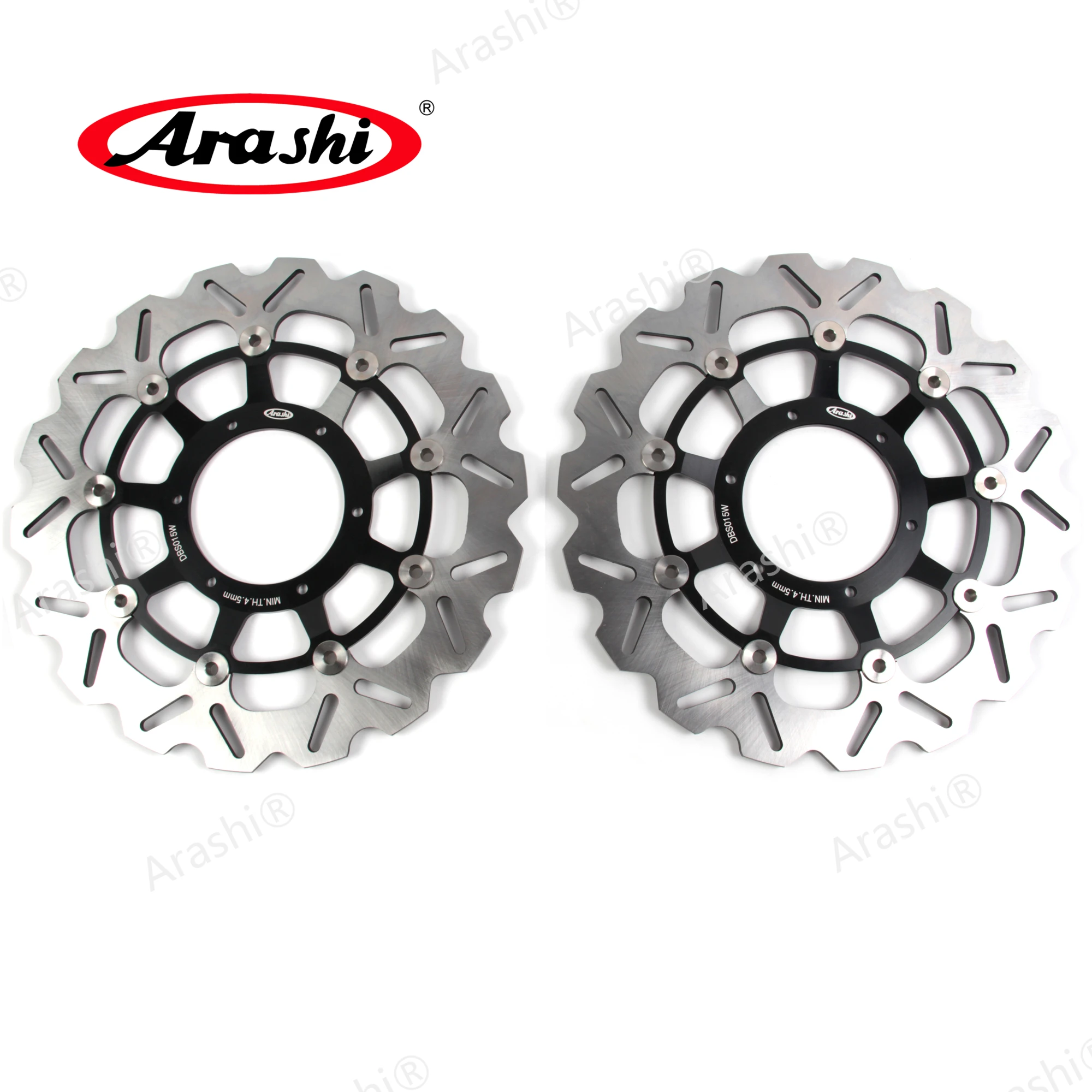 

ARASHI CB1300F / ABS CNC, плавающий тормозной диск, Передняя фотография для HONDA CB 1300 F 2005 2006 2007 2008 6060роторный диск 2009