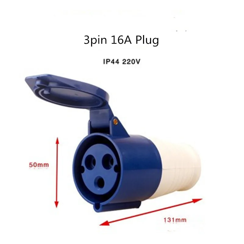 

1PCS 3PIN 16A/32A weather proof male/female connector waterproof and explosion-proof and dust-proof industrial plug and socket